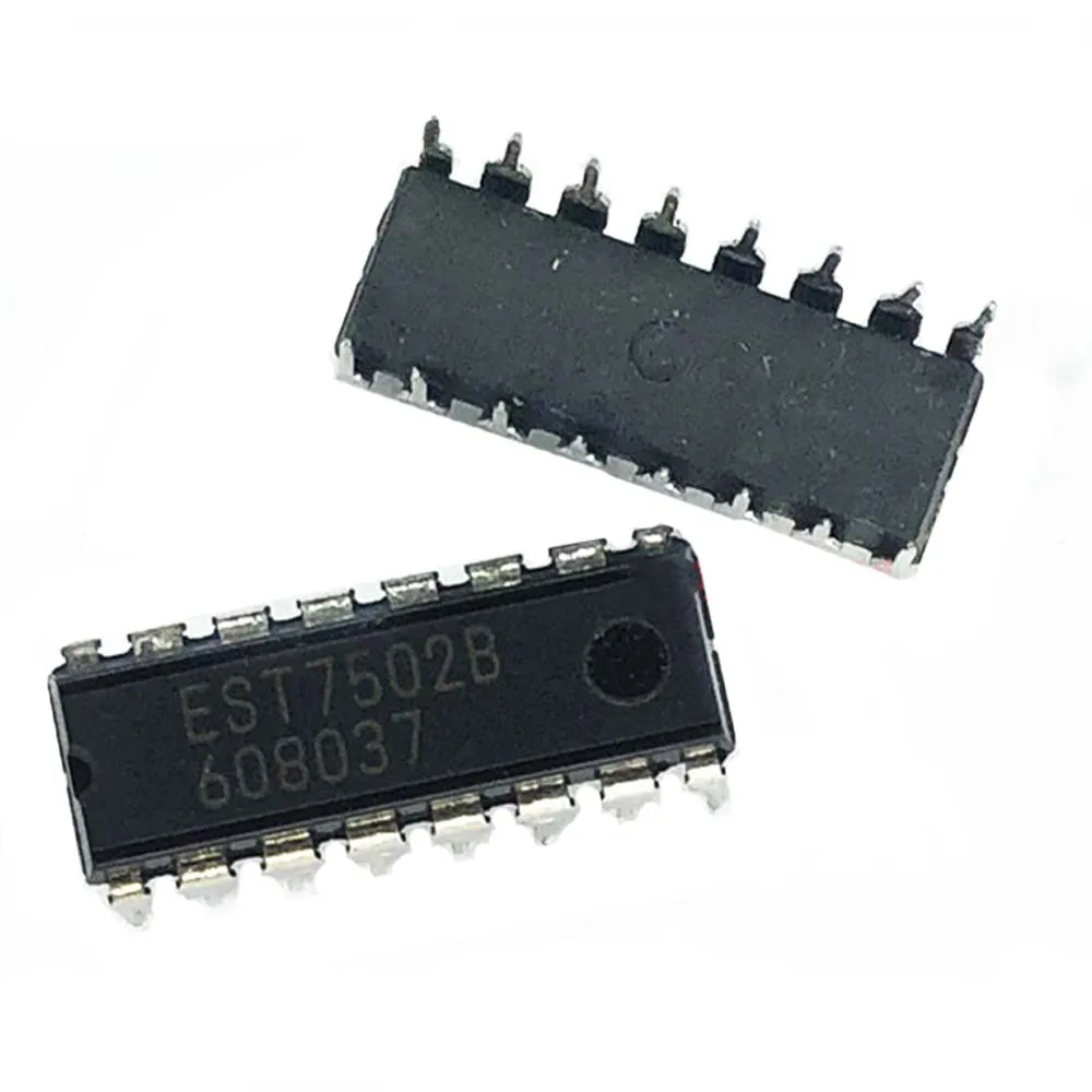 1pcs/lot EST7502B EST7502C EST7502 DIP-16 In Stock