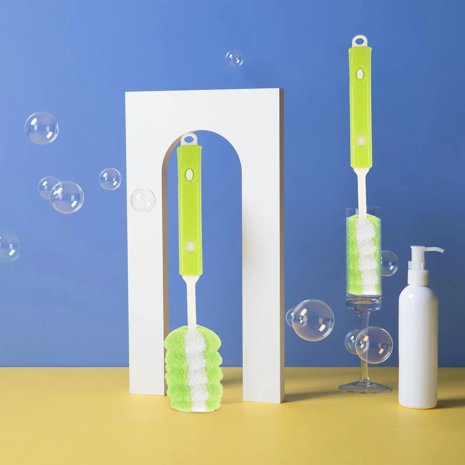 bottle  cup  sponge bottle  cup cleaning  long handle  bottle cleaning