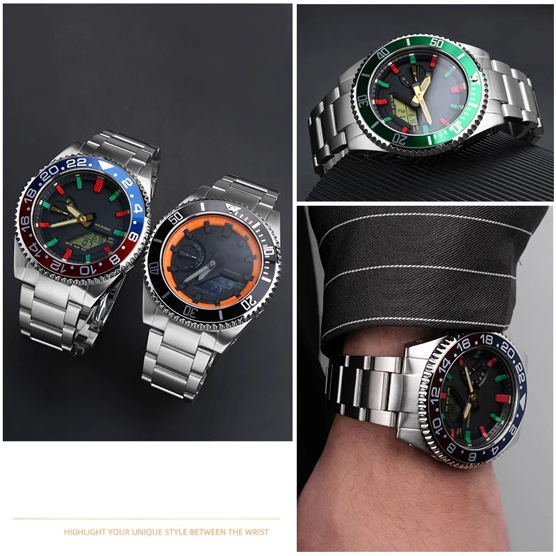 Modified GA-2100 Case Stainless Steel Case Strap Suitable for Casio G-SHOCK GA-B2100 GA-2100/2110 Replacement Parts Men's