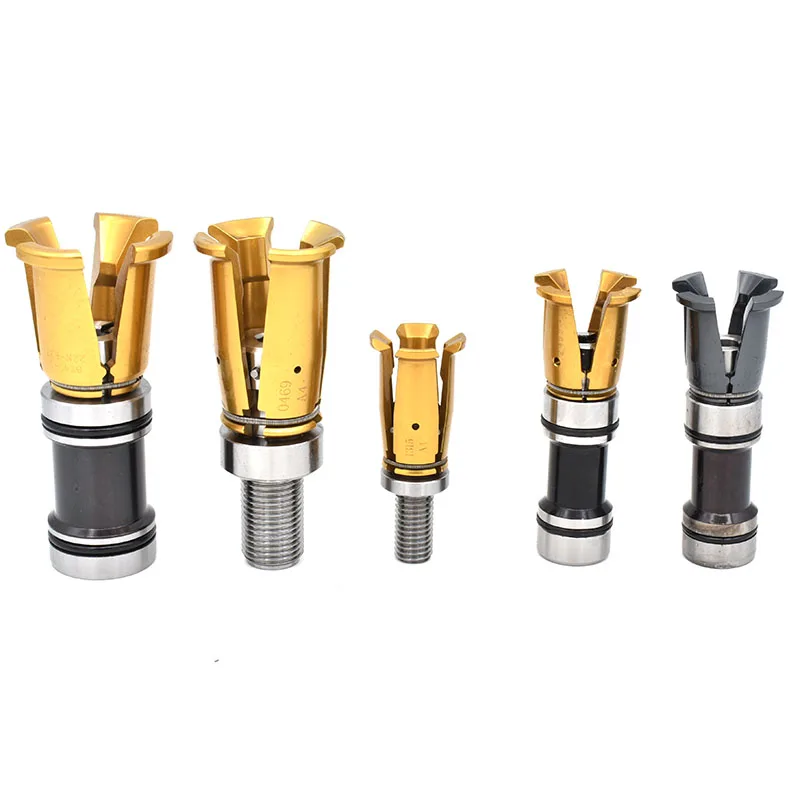 Imagem -05 - Pinça do Eixo para Cnc Machine Center Claw Clamp Petal Pull Claw Tool Bt50 Bt30 Bt40 Hsk63 45 Graus