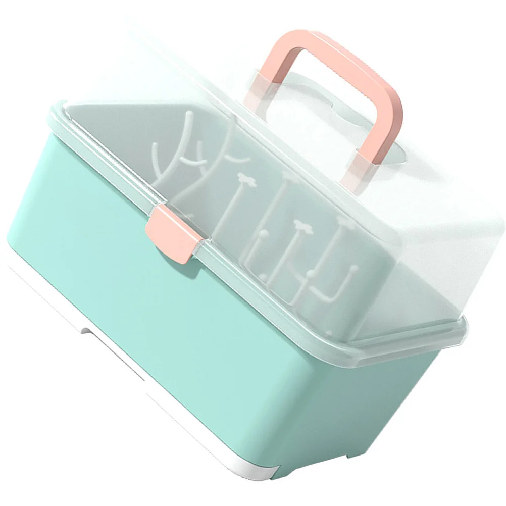 Feeding Bottle Storage Box Baby Drainer Dry Pacifier Containers Bottles Dryer Dispenser Dish Water Cup Organizer