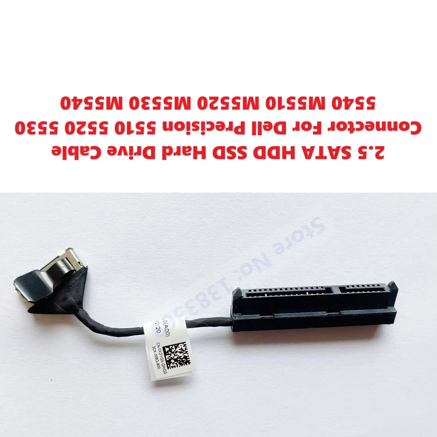 

Сменный соединительный кабель для жесткого диска 2,5 SATA HDD SSD для Dell Precision 5510 5520 5530 5540 M5510 M5520 M5530 M5540 PN 0XDYGX