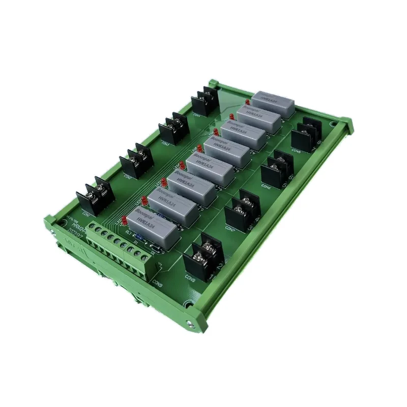 HRM-8A04 05V/12/24V Full Pcb Pin Type Relay Module High Voltage Conversion Board Reed Relay Module