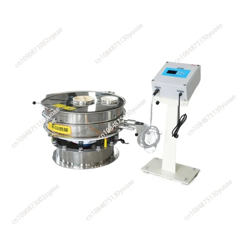 Spices and Herbs Ultrasonic Rotary Screen Food Industry Round Shaker