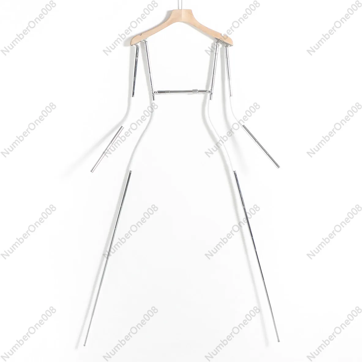 Hanger Included Dress Photography Stand Live Stream Display Rack Clothes Shooting Prop Hanger