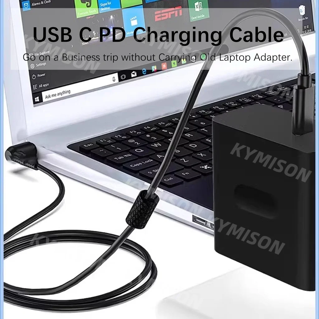 USB C to 4.0*1.35mm Plug Charger Connector USB Type C Laptop Adapter Cable for ASUS Zenbook UX21A UX31A UX32A UX32V Ultrabook