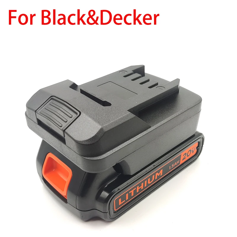 Battery Adapter for For Black&Decker/Porter-Cable/Stanley 18V 20V Lithium-Ion Batteries Converting To for Parkside 20V Tools