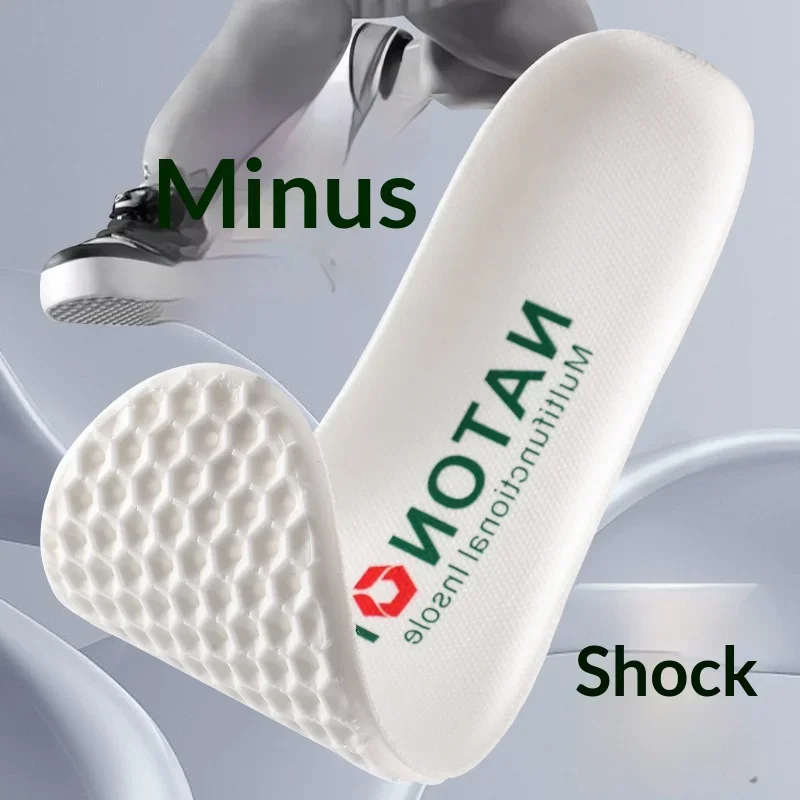 Supercritical Sport Insoles for Men/Women Breathable Moisture-Wicking Comfortable Casual Shock-Absorbing Cloud-Like Cushioning - view 4
