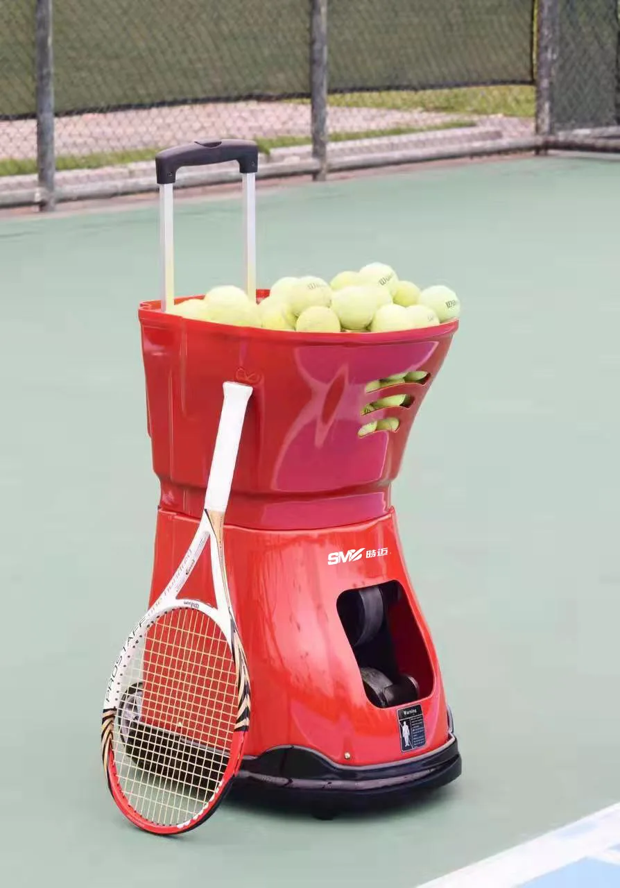 Tennis automatic serve machine, portable ball loading machine, practice serve machine, multi angle serve machine