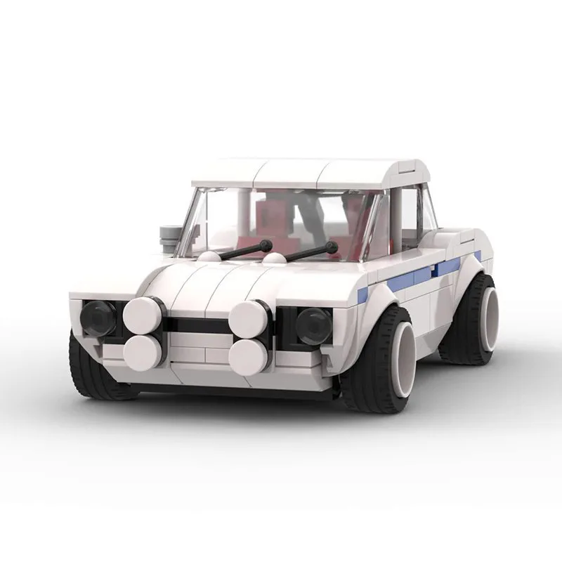 

Fords Mini MK1 Escort Building Blocks Speed Champions Super Sports Assenbly Exhibition Collection Toys Gift for Boy