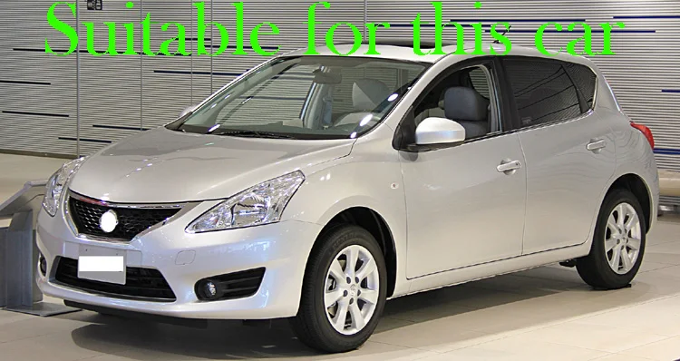 For Nissan Tiida Pulsar 2011-2015 Second Generation (C12) Car Side Windows Wind Deflectors Windshield Tinted Sun Visors