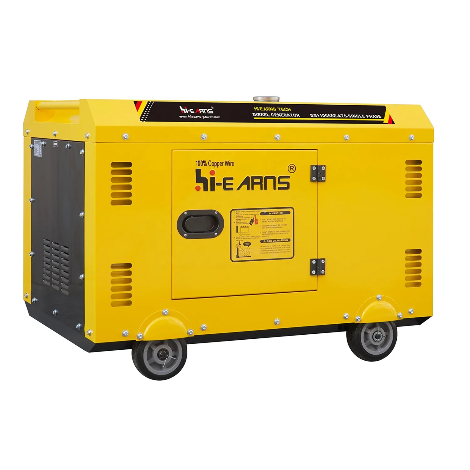 Hiearns China Hot Product 10kva Air Cooled Generator In Selling