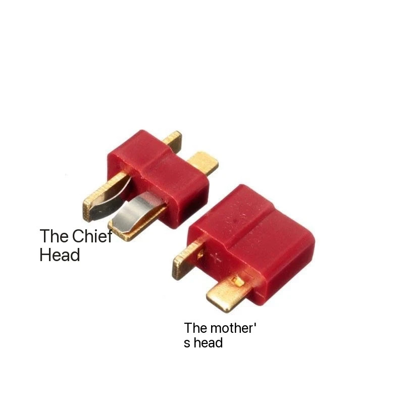 10/20 Pcs/Sets T-plug docking socket T-shaped power connector male and female aviation model connector wire ECS