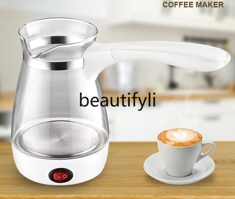 Turkish Coffee Pot Glass Electric Kettle Household Water Boiler