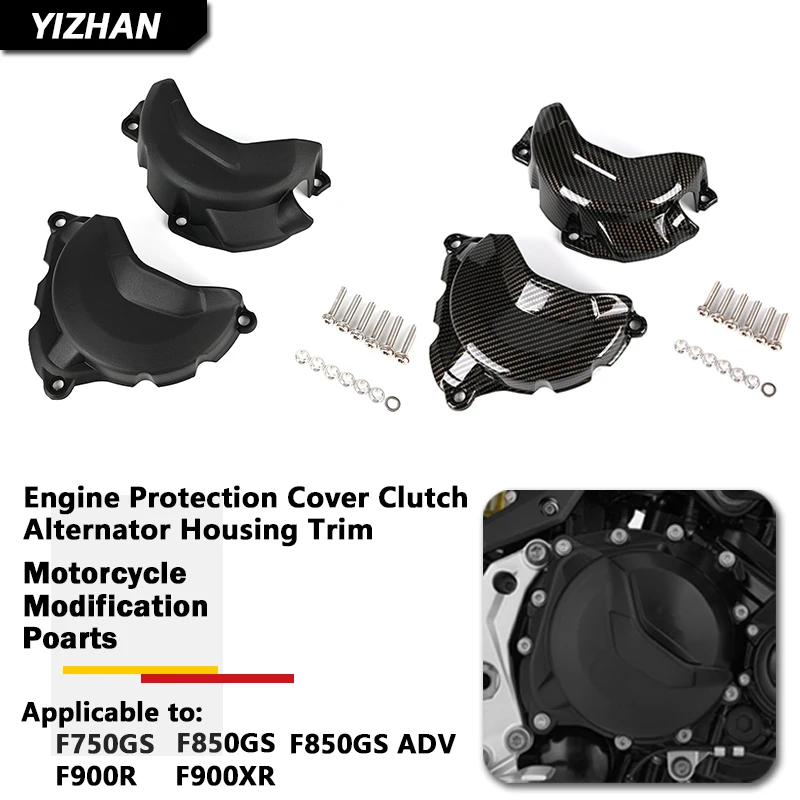 Engine Protection Cover Clutch Alternator Housing Trim For BMW F850GS Adventure F 850 GS F850 F750 F750GS F900 R/XR F900R F900XR