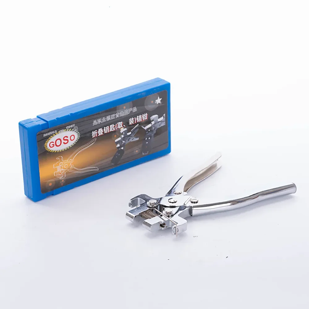 Goso fixing flip folding key vice remover Flip-key Pin Remover for Locksmith Tool Split Pin Fixing Disassembly Tool