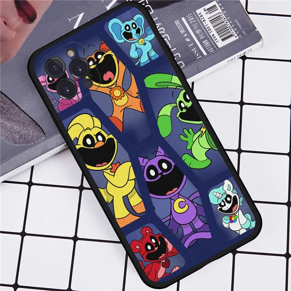 H-Huggy-Wuggy Phone Case for iPhone 15 8 7 6 6S Plus X SE 2020 XR XS 14 11 12 13 Mini Pro Max Mobile Case