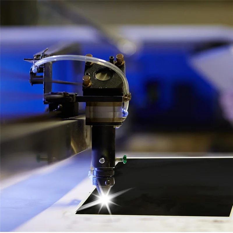 AB45 6 pezzi di carta Lasertest, carta per incisione laser, carta per messa a fuoco, materiale per incisione laser adatto per vetro