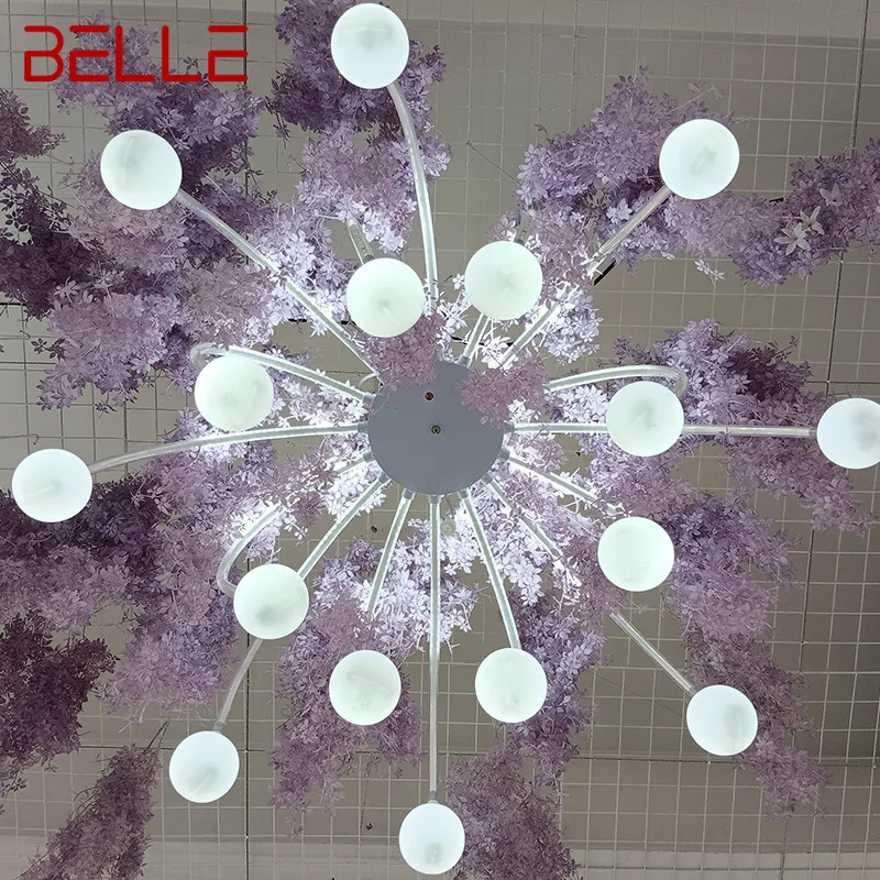 

BELLE Modern Wedding Lamp Festival Lights Atmosphere Running Water Lamp Fireworks Lamp Road Guidance Ceiling Decoration