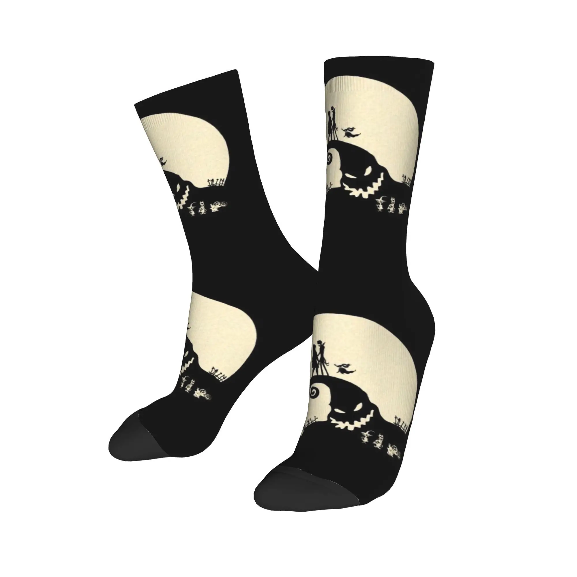 

Men's Socks Casual Nightmare Love Nightmare Before Christmas Sock Polyester Jack Women's Stockings Spring Summer Autumn Winter