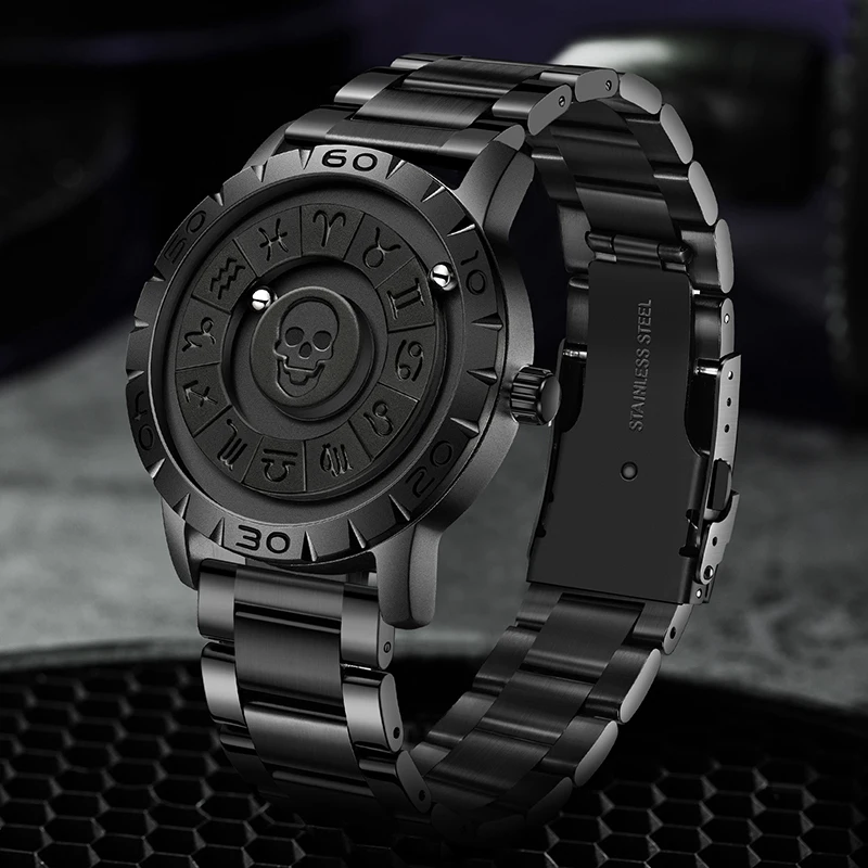 FOXBOX العلامة التجارية الأعلى الساعات الإبداعية الرجال موضة الرياضة كوارتز ساعات المعصم الفولاذ المقاوم للصدأ مقاوم للماء ساعة رجالي رائعة Reloj Hombre