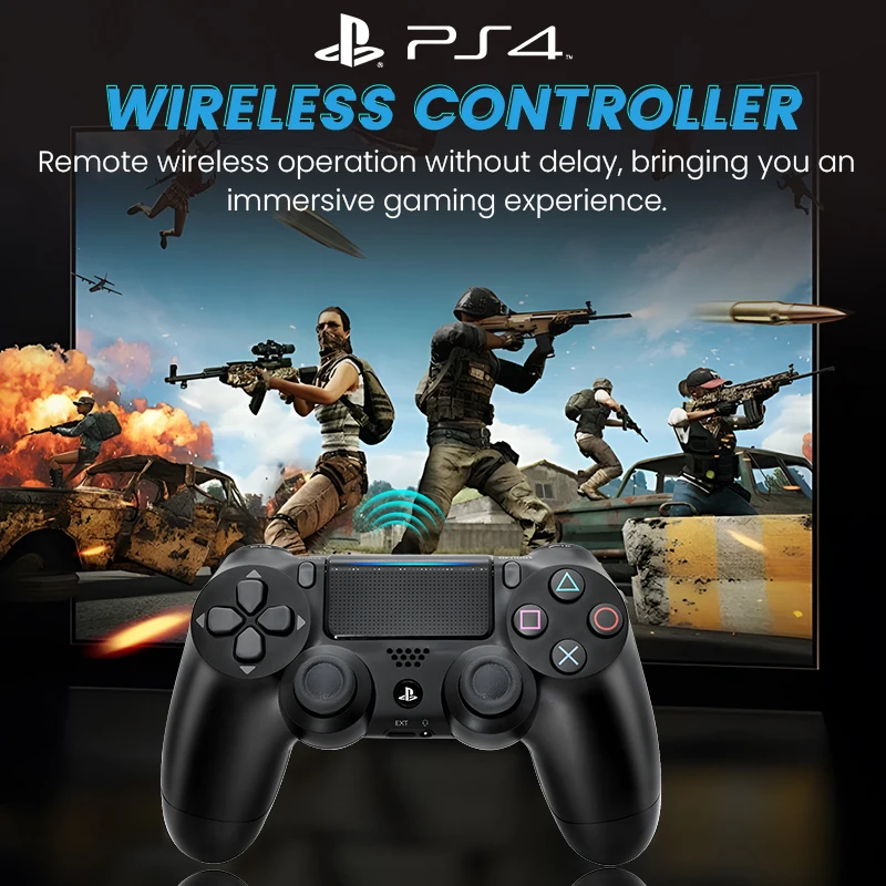 100% Original Sony PS4 controller PlayStation DUALSHOCK 4 Wireless controller for Sony PS4 game console