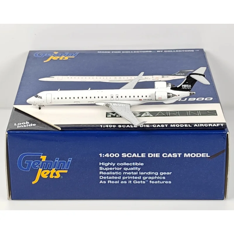 

GeminiJets Diecast 1/400 Scale GJASH2031 MSA Airlines CRJ900ER N942LR Alloy Aircraft Model Collectible Decorative Ornament