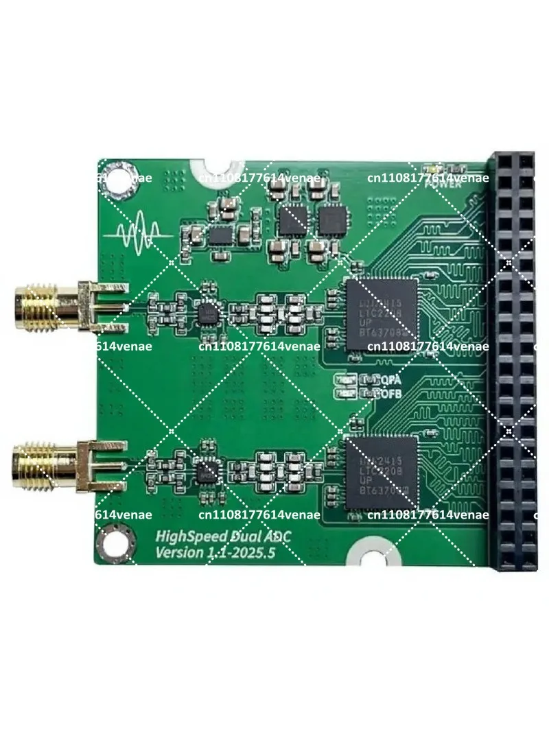 Dual Channel High Speed ADC Module Arbitrary Waveform Acquisition Board