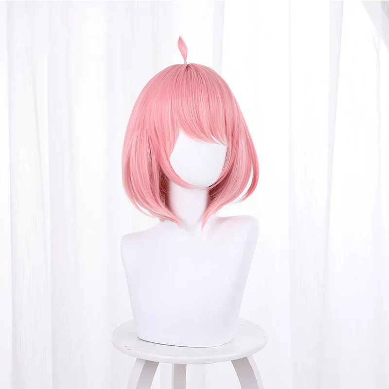 Anime SPY FAMILY Anya Forger Cosplay Costume Cute Girls Dress Uniform Carnival Party Role Play Outfit Wig Halloween Women Girl