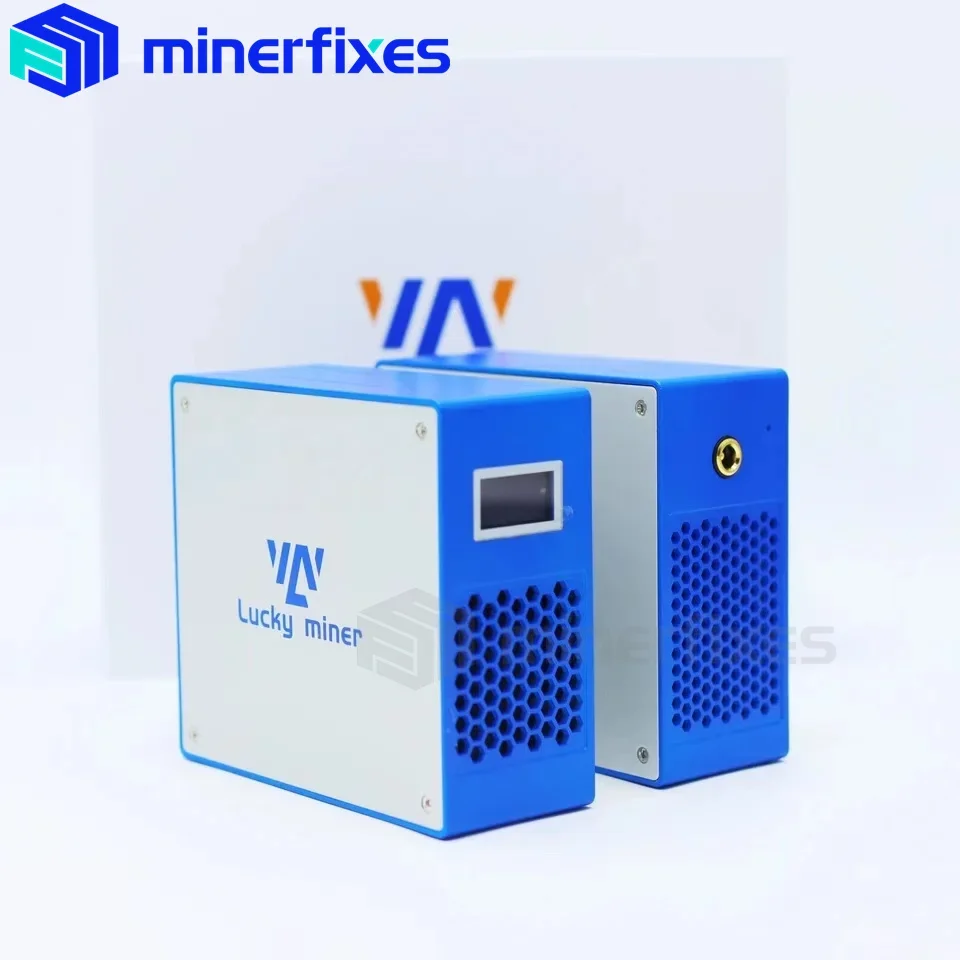 Novo minerador bitcoin bitaxe minerador da sorte lv07 1th/s hashrate casa wifi silencioso mineiro btc bch dgb máquina de mineração com 12v 5a psu