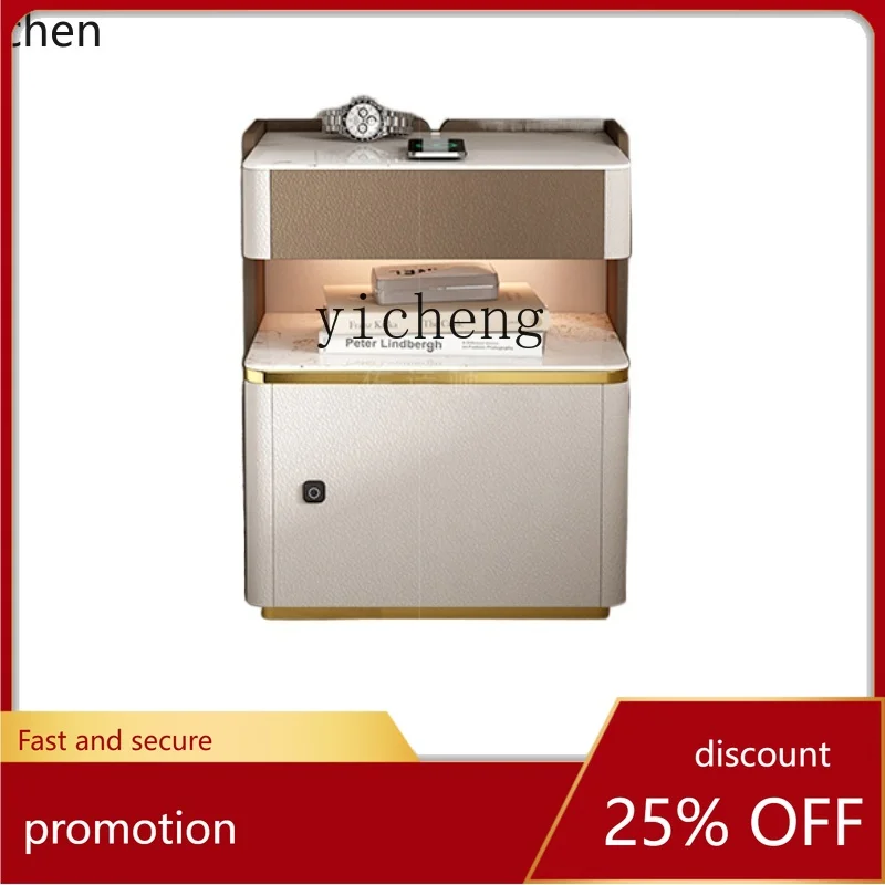 YFY Storage Box Movable Folding Cabinet near Window Small Bedroom Bed Cabinet Integrated Can Hold Projector Bracket