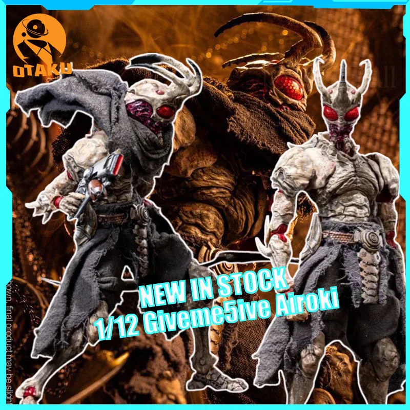 

New Giveme5ive Studio Airoki 1/12 Worm Series Movable Model Figures Pvc Statue Doll Collectibles Decoration Toy Halloween Gifts