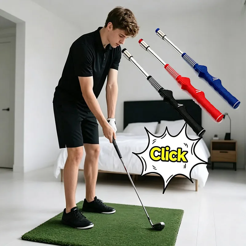 Golf Mini Impact Bat; Golf Physical Acoustics Trainer; Quick Swing Correction; Improve Accuracy of Ball Strike