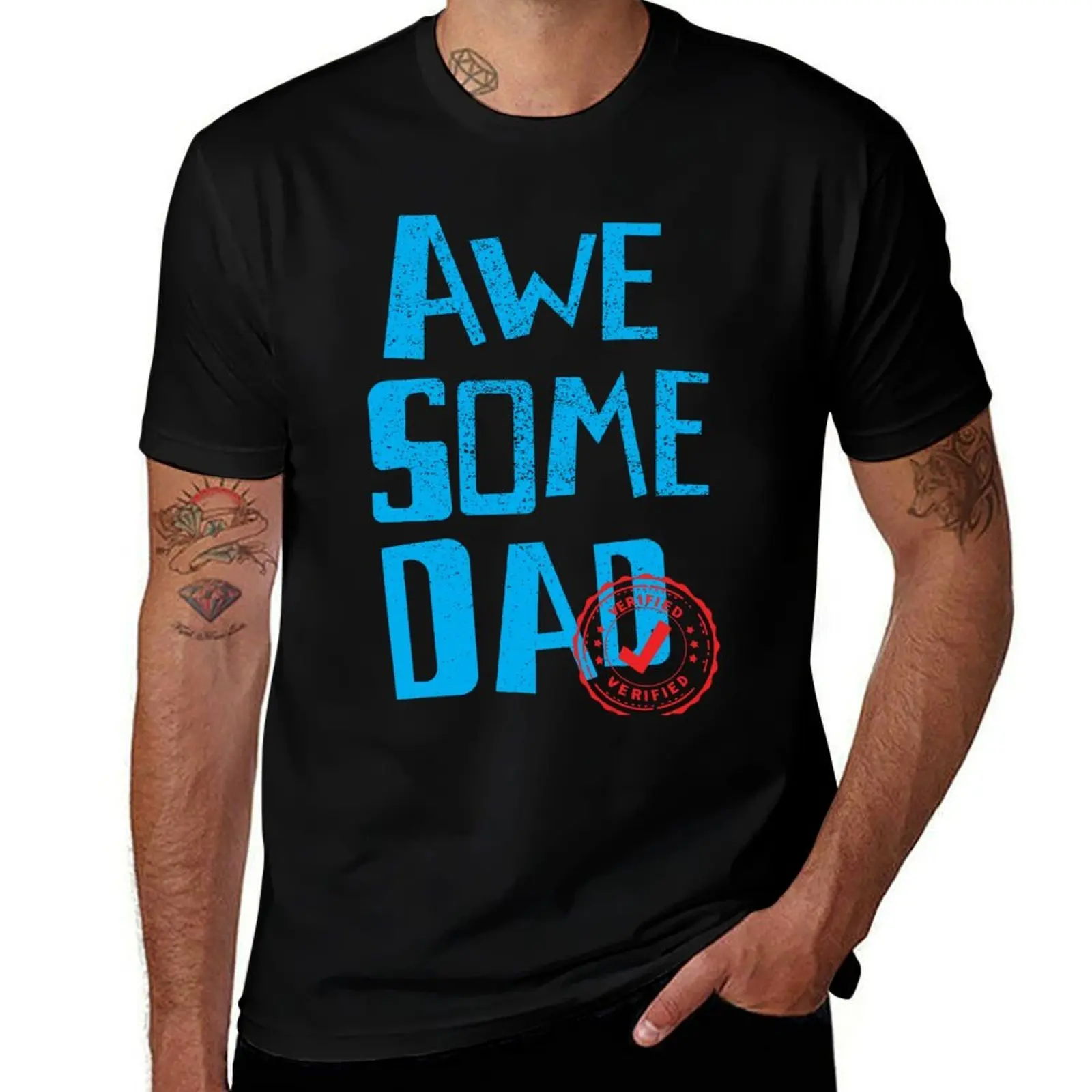 

Bluey Dad T-Shirt vintage anime shirt cotton man t-shirts anime clothes men clothings