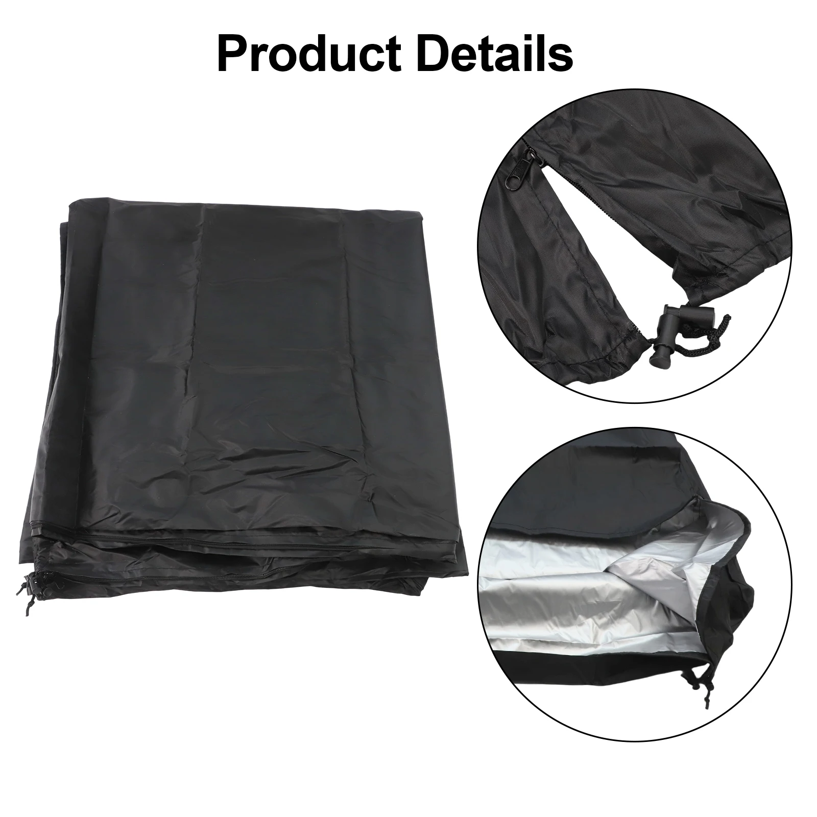 

Чехол для стеллажа с трехсторонней застежкой-молнией, чехол для уличной полки, прозрачный чехол, прочный защитный слой, конструкция, устойчивая к атмосферным воздействиям