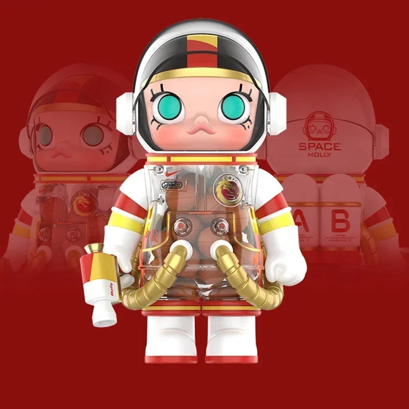 Mega espaço molly 400% série figura de ação china feminino nacional equipe basquete coleção modelo decoração do quarto brinquedos presente surpresa