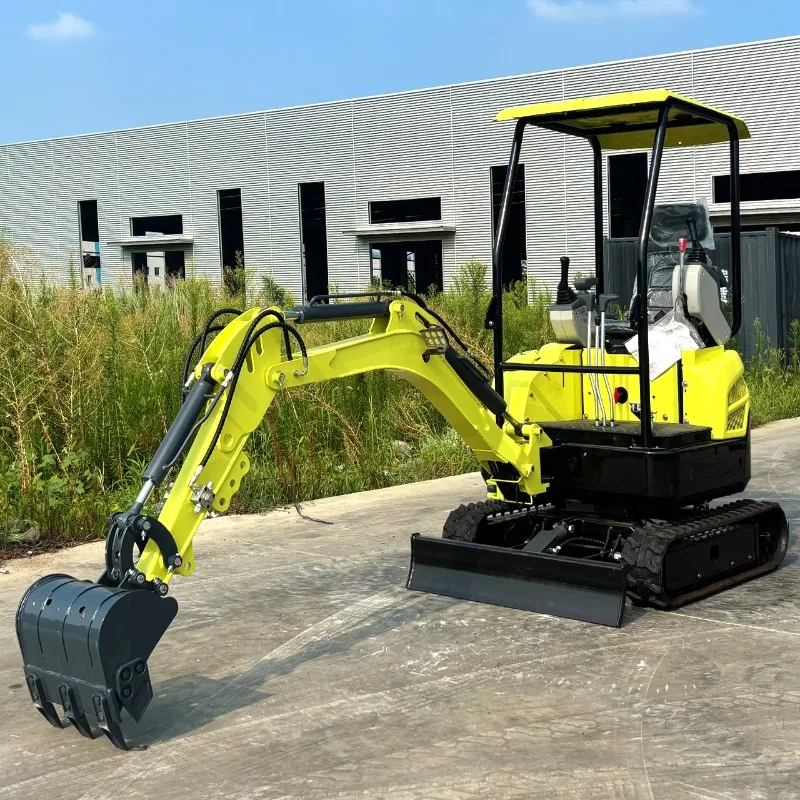 

Мини-экскаваторы с двигателем YG EPA, дешевая цена, 1,8-2 тонны, дизельный микроэкскаватор, многофункциональный компактный небольшой экскаватор 3500 кг для продажи