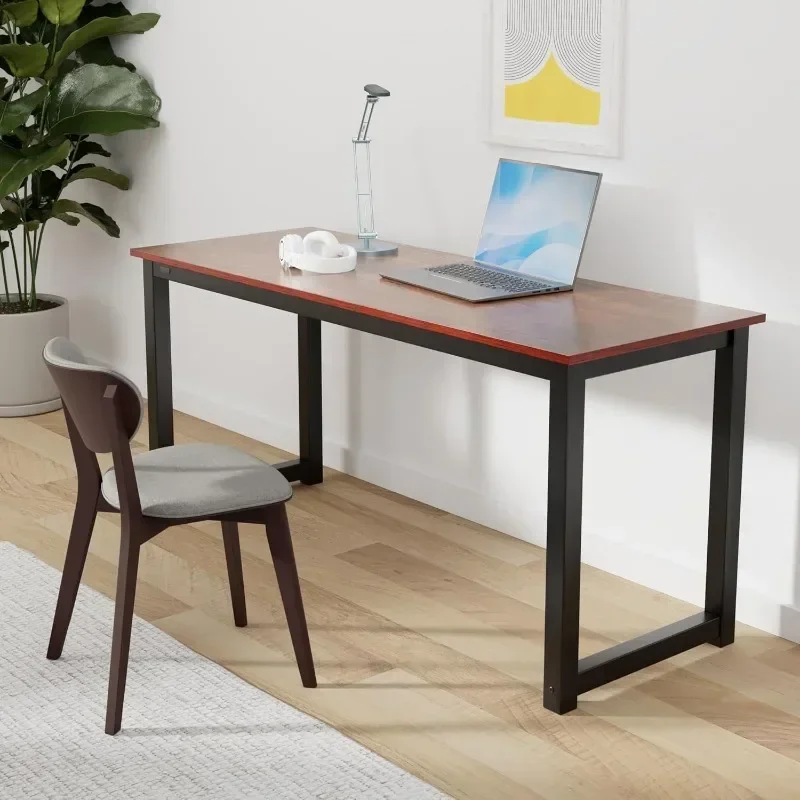 Modern Computer Desk, Large Workstation, Study Desk, Suitable for Office Home with, Easy To Assemble