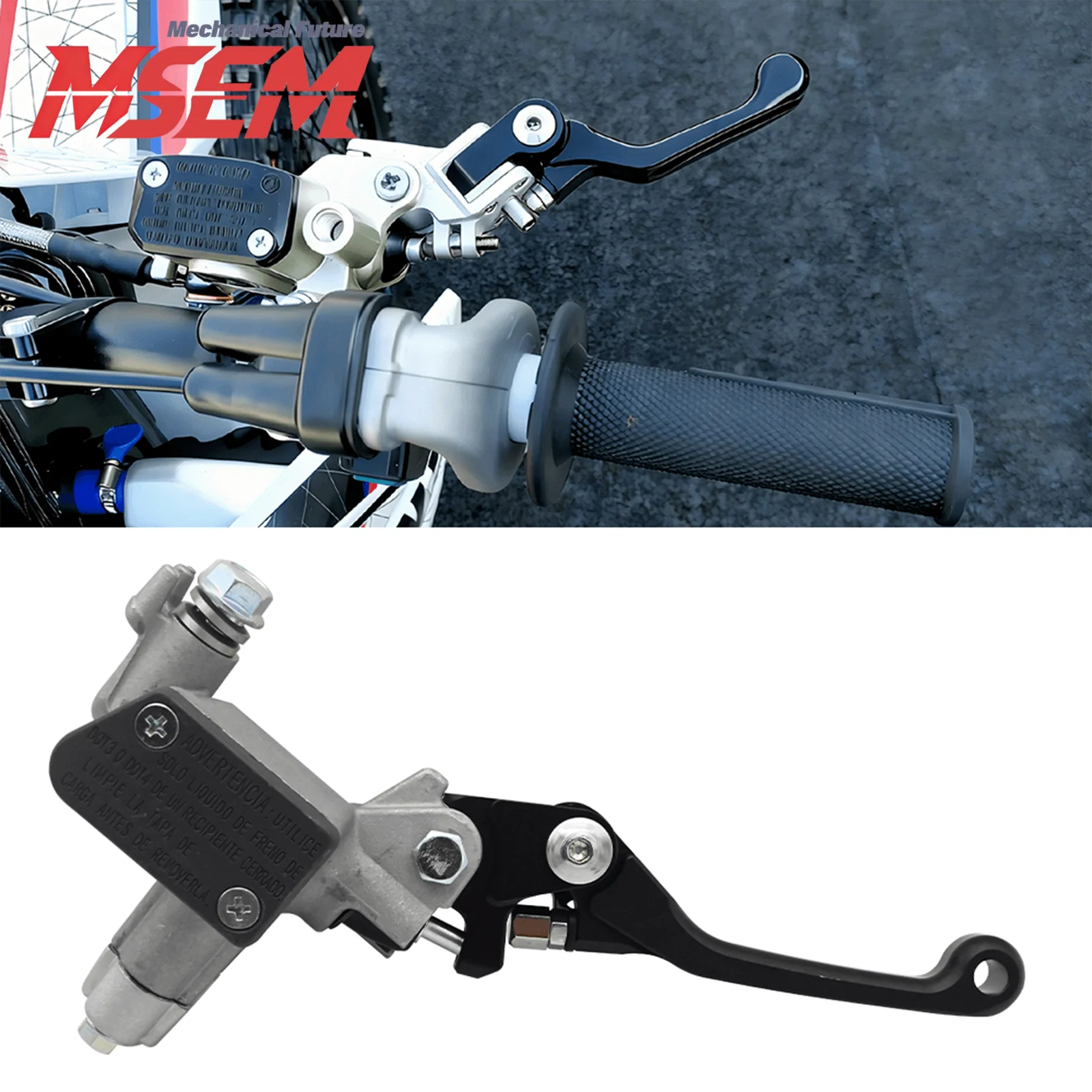 For Yamaha YZ250F YZ450F Brake Master Cylinder Pump Brake Lever For Kawasaki KX 65 85 450F KLX 250R 300R 1993-2023