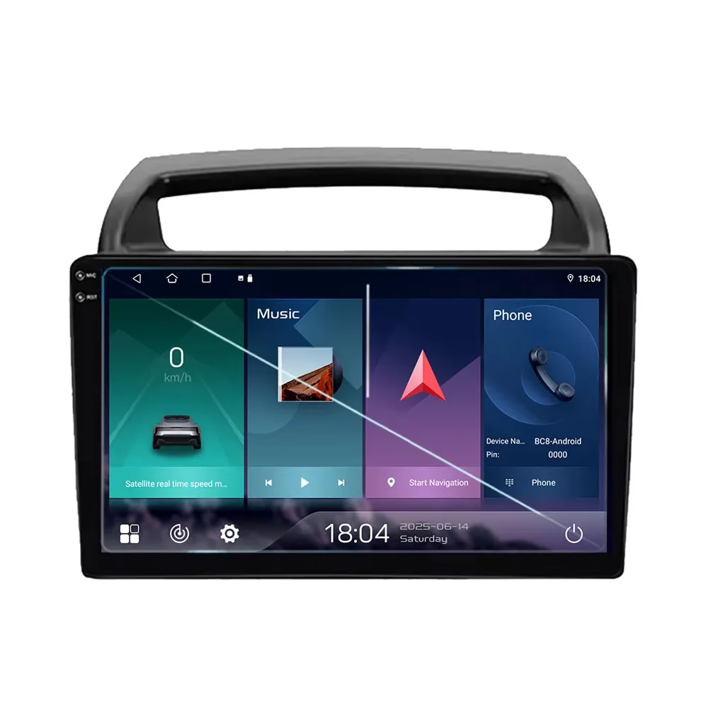 Car Radio For Kia Carnival VQ 2006 - 2014 Multimedia Video Player Navigation GPS WIFI Head Unit Carplay Auto Stereo Android 15