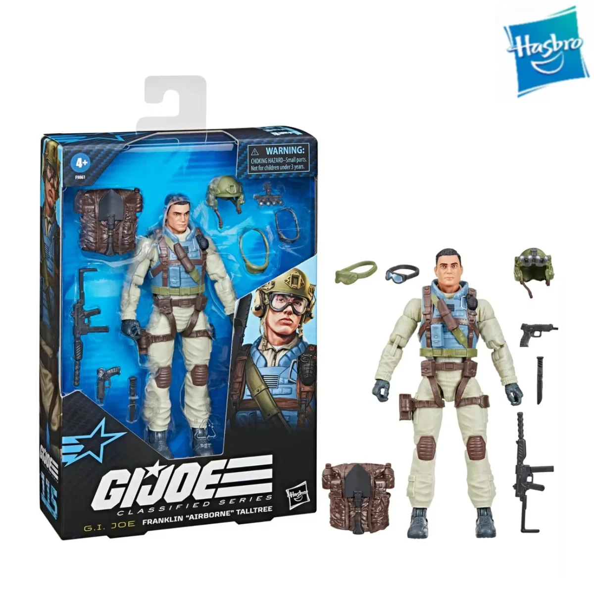 Hasbro Genuine  G.I. Joe Confidential Series Airborne Troops Figure Action Model  Birthday Gift Collection Gift Children Toys