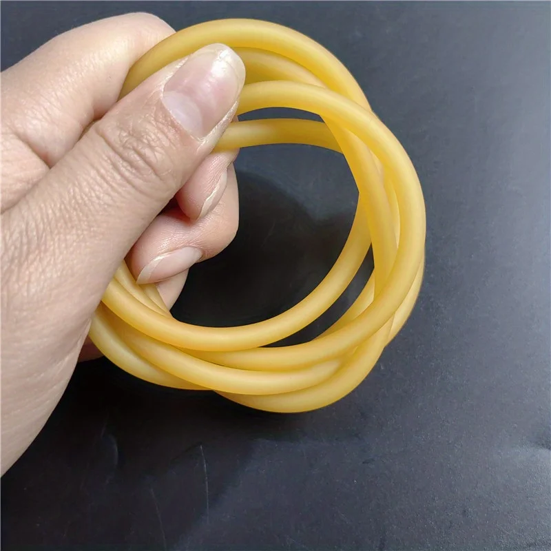 3/5m Elastisches Schlauchförmiges Weiches Gummiband Schleuder-Gummiband Elastisches Fitnessseil Elastischer Schlauch für Outdoor-Aktivitäten – Detail 3