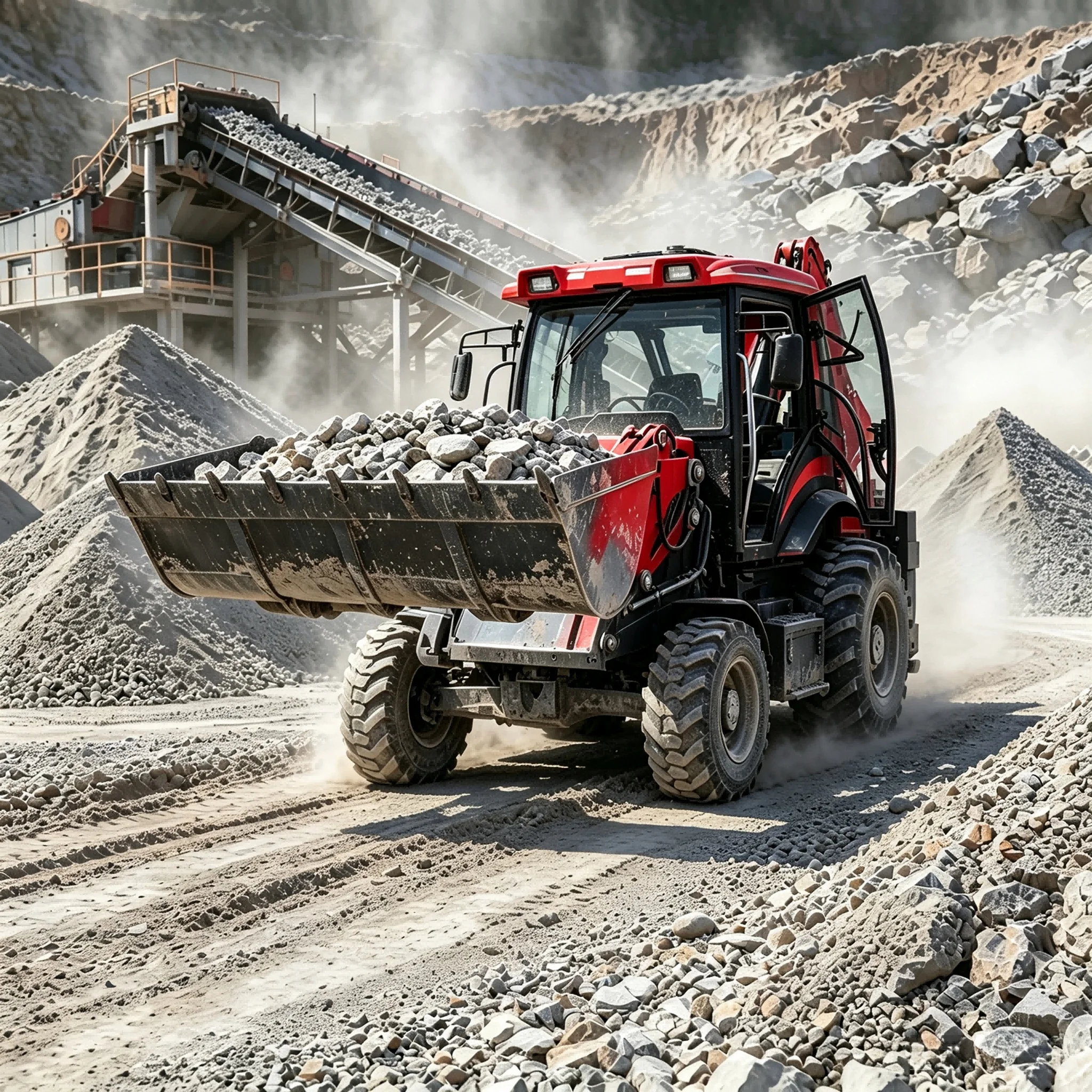 Deep Digging Depth Integrated Instrument Panel Rock Digging Backhoe Loader Export Standard Backhoe Loader Digger