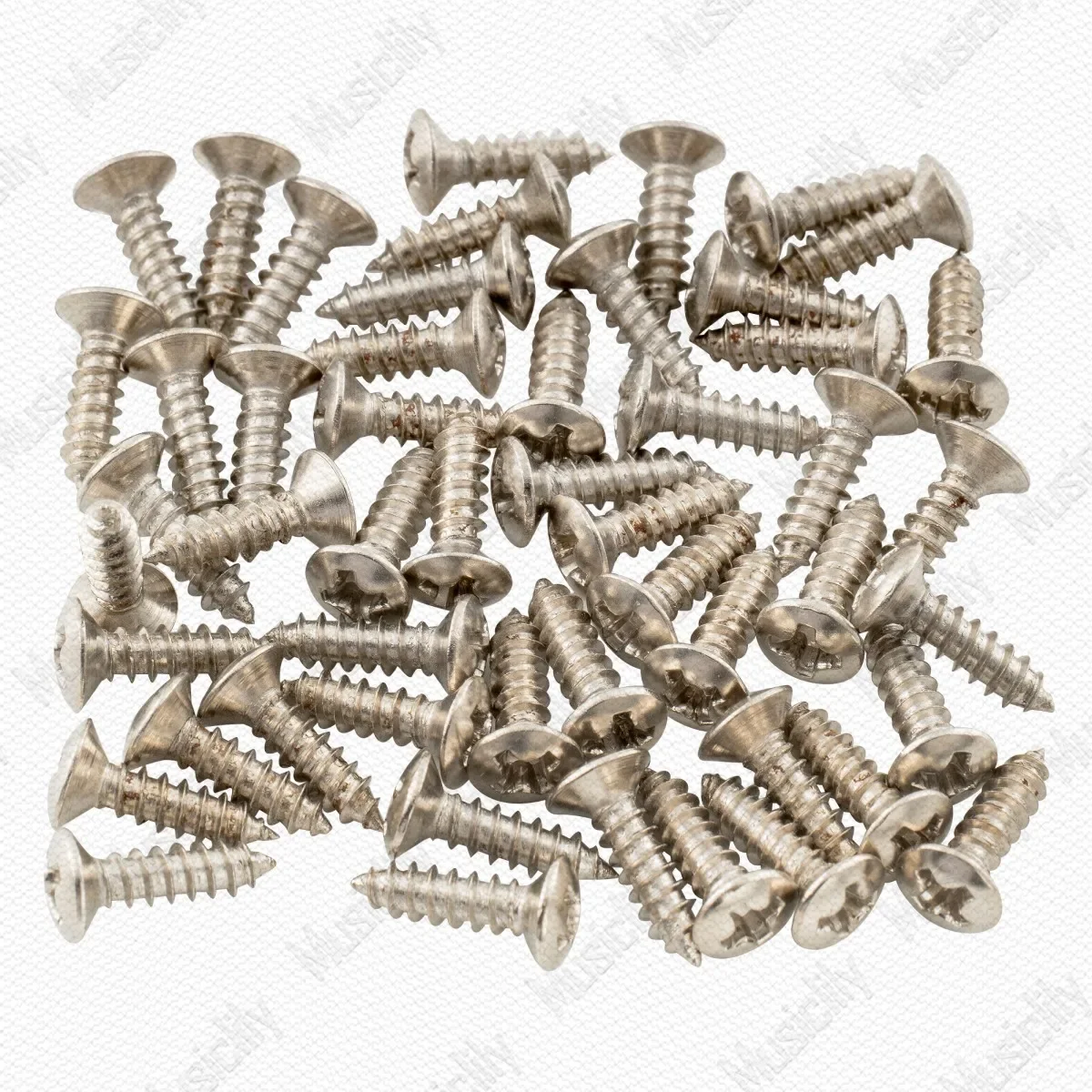 

Musiclily Ultra 3x12mm Stainless Steel Guitar Bass Pickguard Mounting Screws for USA Fender Style Guitar or Bass (Set of 50)