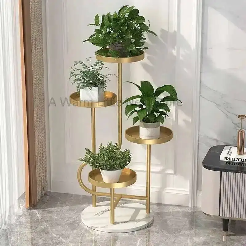 

Indoor Modern Nordic Minimalist Flowers Stand Aesthetics Trendy Plant Display Shelf Organizer Scaffale Per Piante Furniture