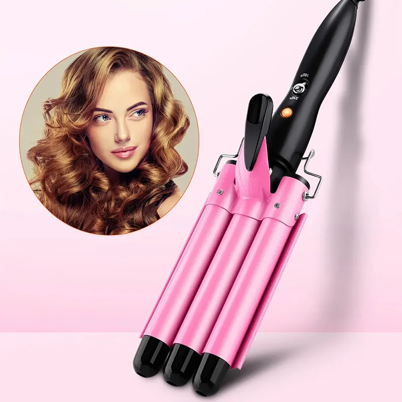 

Многофункциональная электрическая щипцы для завивки с 3 ведрами, инструмент для укладки, портативная электрическая щипцы для завивки керамики