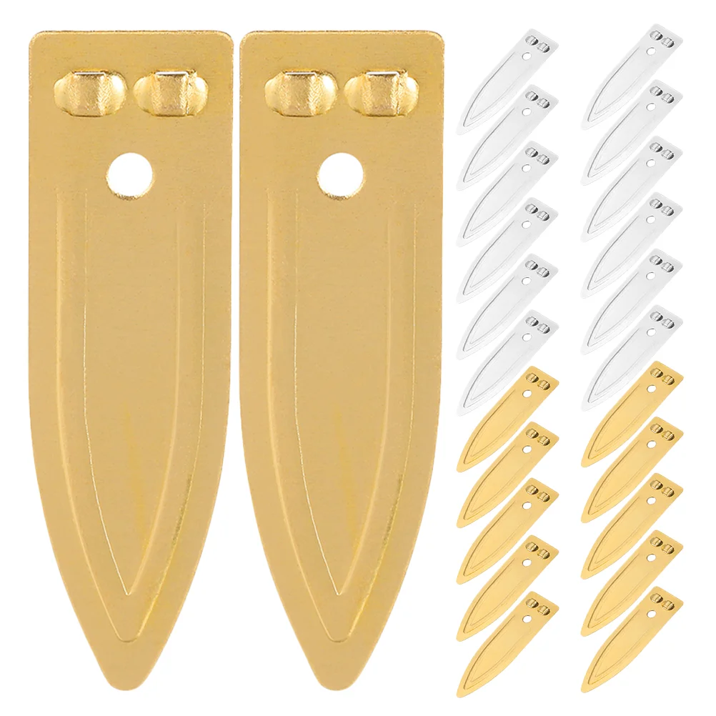 24pcs Zinc Copper Strip Rods Zinc Metal Supplies For Diy Fruit Power Generation Experiment Material