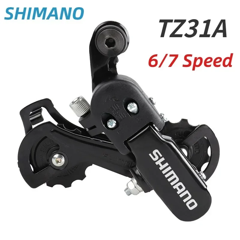 Shimano TOURNEY RD-TZ31-GS TZ31 6 7 18  21 Speed Hook Eye Rear Derailleur For MTB Mountain Bike Folding Bicycle