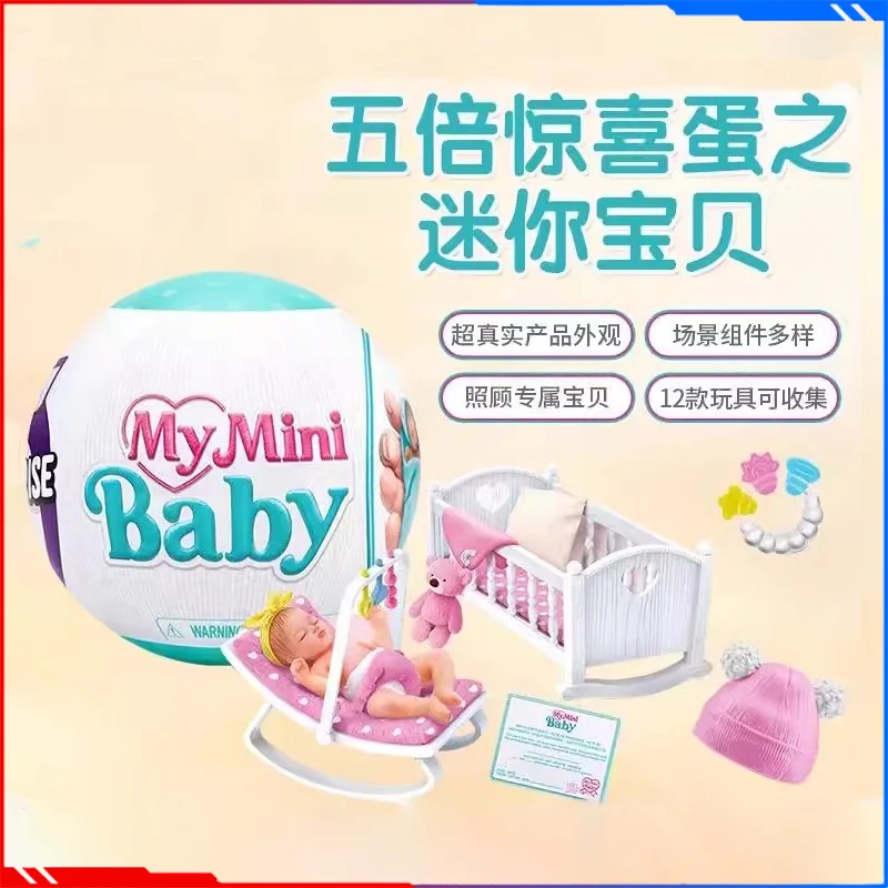 Zuru mein mini baby mini verse anime fiugres diy mini überraschung 5 action figuren mini vers spa dekoration geburtstags geschenk für kinder