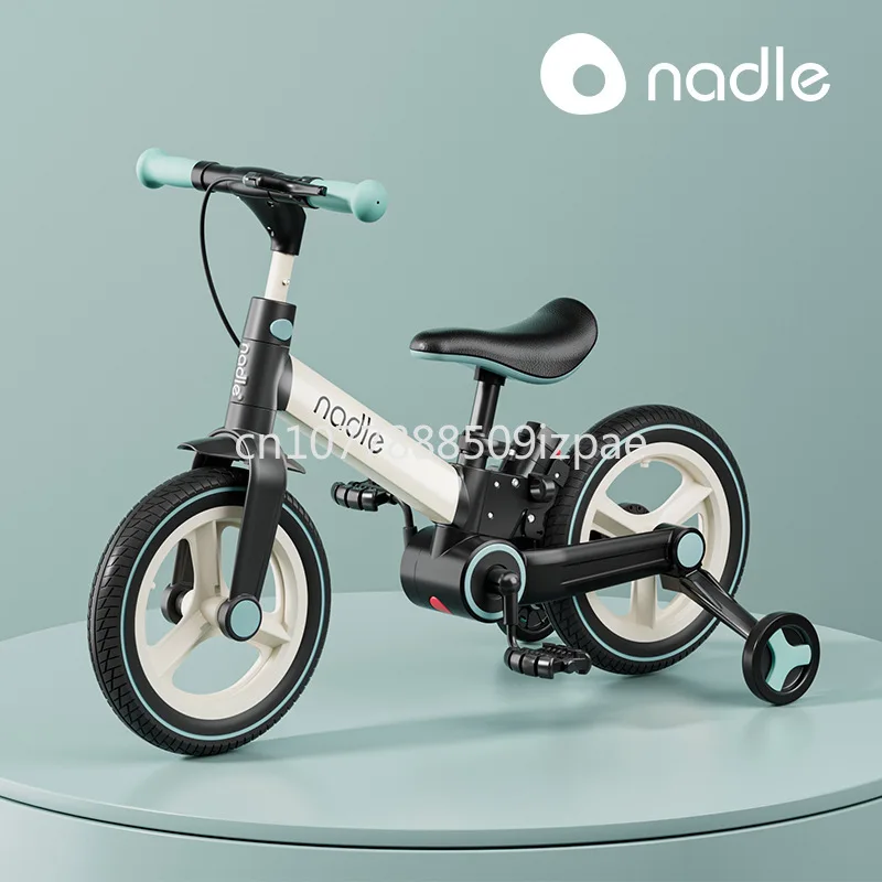 Bicicleta para niños exquisita, duradera y liviana, bicicleta deslizante plegable multifuncional 2 en 1